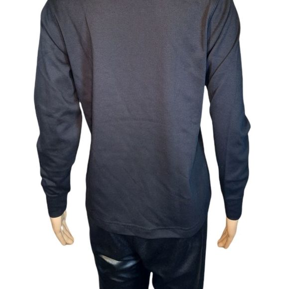 Lands End Shirt Womens Black Crew  Size Small Petite - Picture 4 of 7